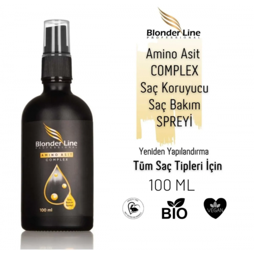 Blonder Line AMİNOASİT VE PARFÜM ETKİLİ YOĞUN HACİM VE DOLGUNLUK SAĞLAYAN SAÇ SPREYİ 100 ML 004